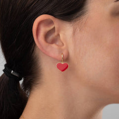 Red Love Hoops
